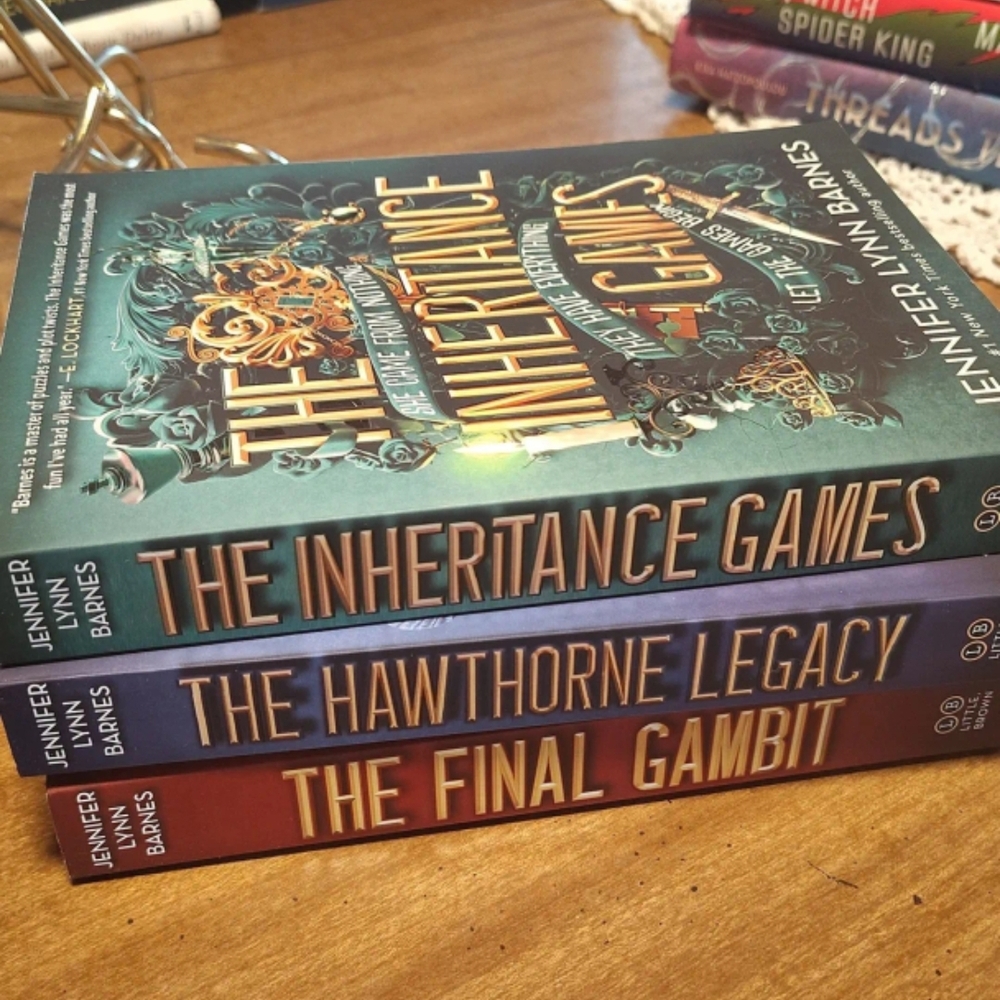 The Inheritance Games Trilogy by - Multicolor Set